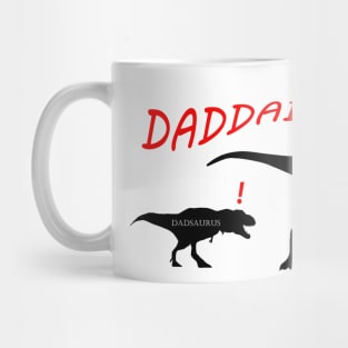 Mamasaurus and Dadsaurus Dinosaur Family T-shirt Mug